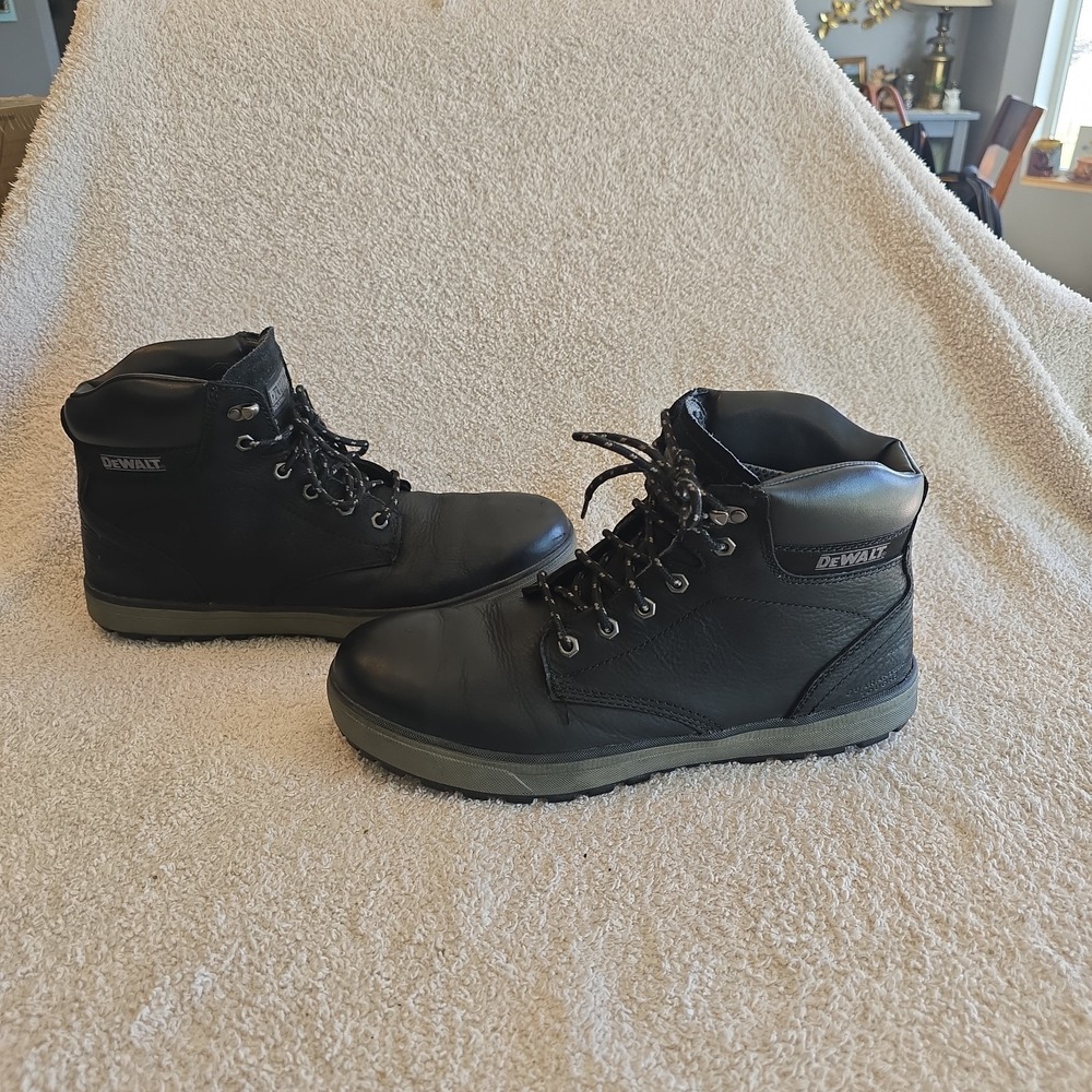 Dewalt Men's Plasma Steel Toe Work Boot Black Dirty Dog DCWP10007 Sz 13M